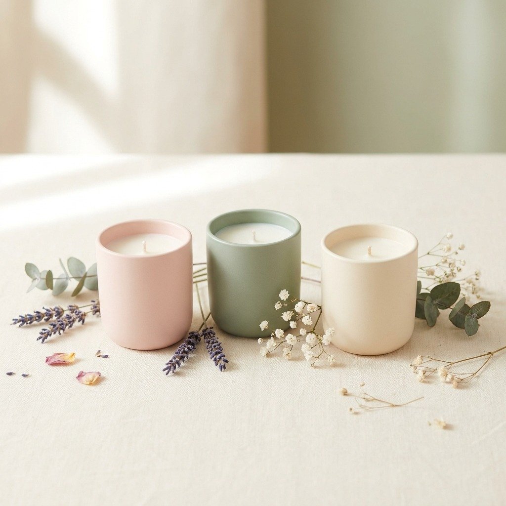 Botanical Candle Trio